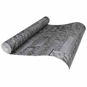 3D kamenná tapeta Černá 10 x 0,53 m Netkaná textilie - obrázek 1