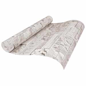 vidaXL 3D Kivi Tapeet Kreemjas 10 x 0,53 m Kootaud Kanga