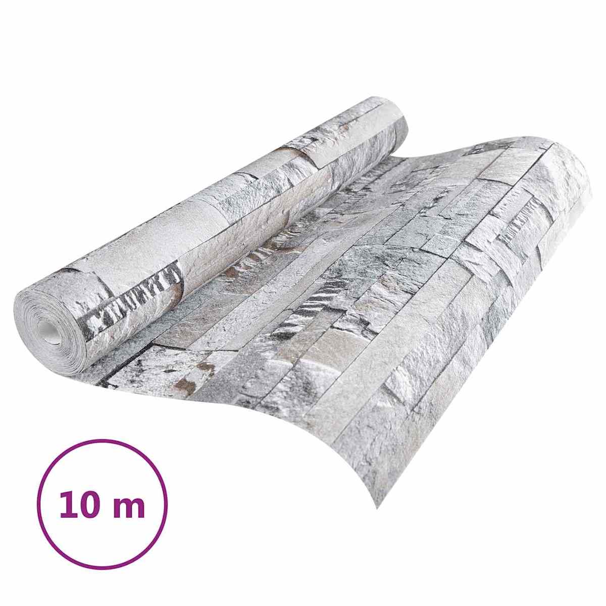 3D stentapet 10 x 0,53 m Ikke-vævet stof - Billede 2