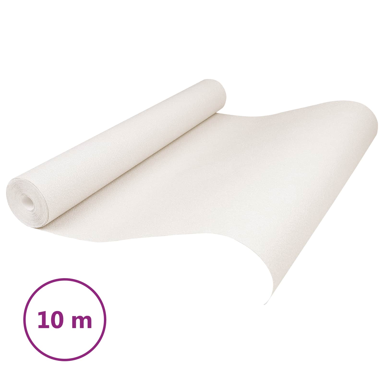 3D Vast Behang Gestreept Licht Bruin 10 x 0,53 m Non-Woven Stof image 2