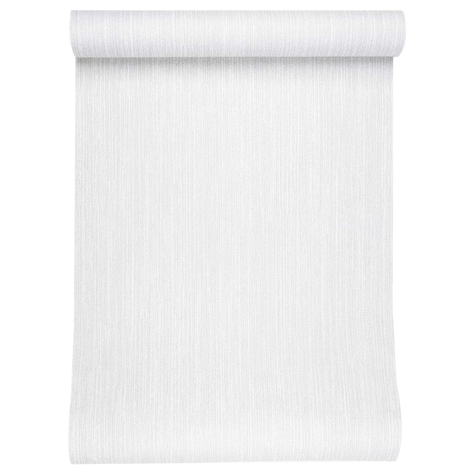 3D Vast Behang Gestreept Lichtgrijs 10 x 0,53 m Non-Woven Stof image 3