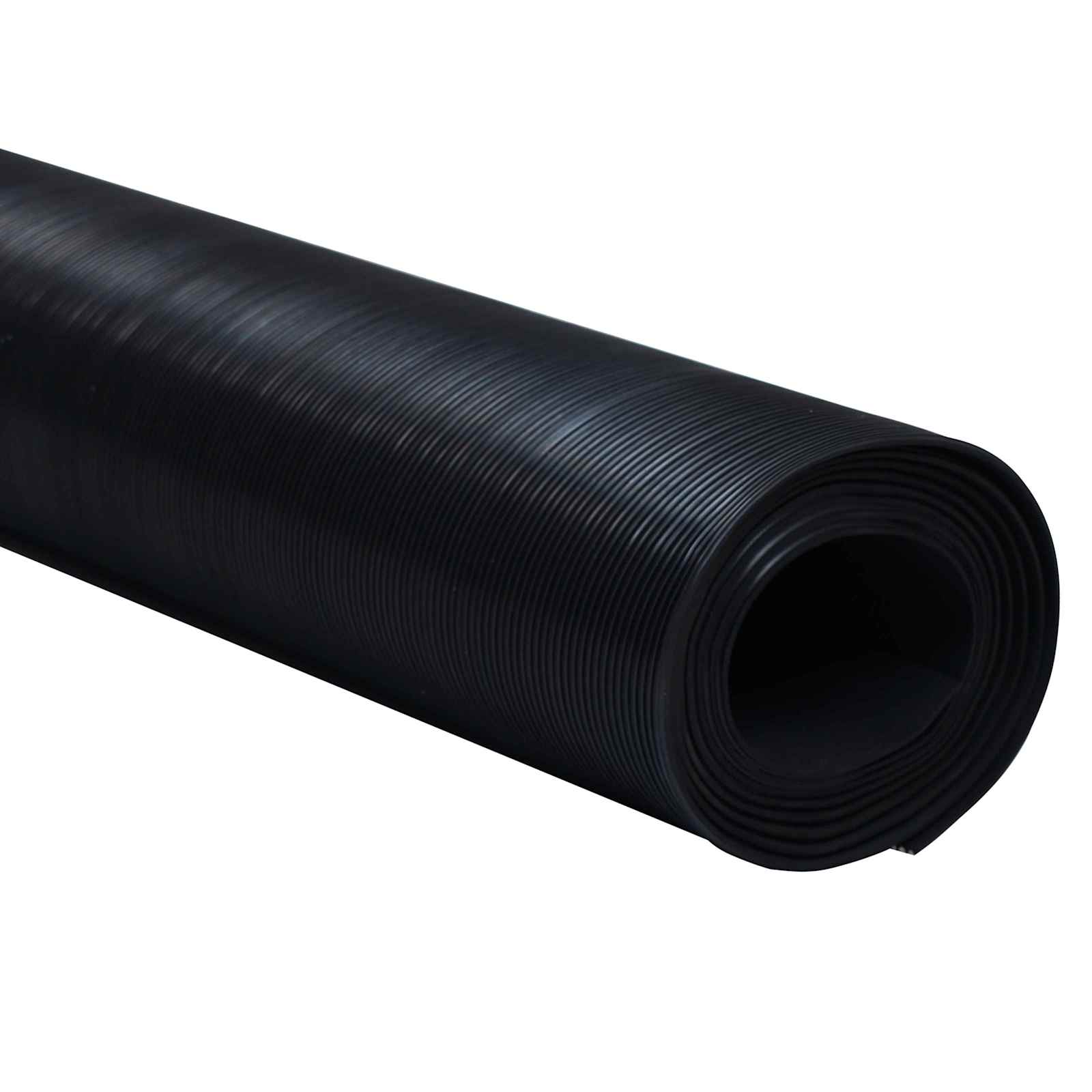 Vloermat Zwart 1 x 5 m Rubber image 3
