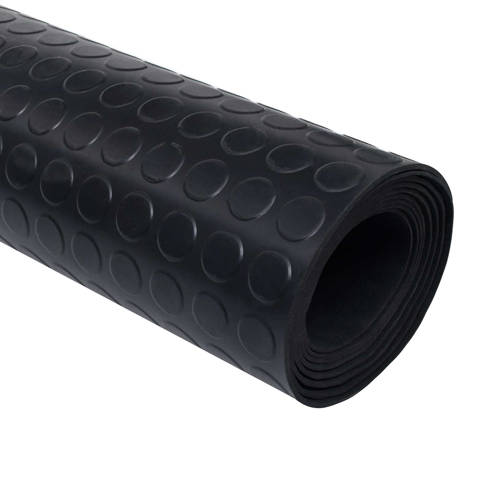 Vloermat Zwart 1 x 5 m Rubber image 3