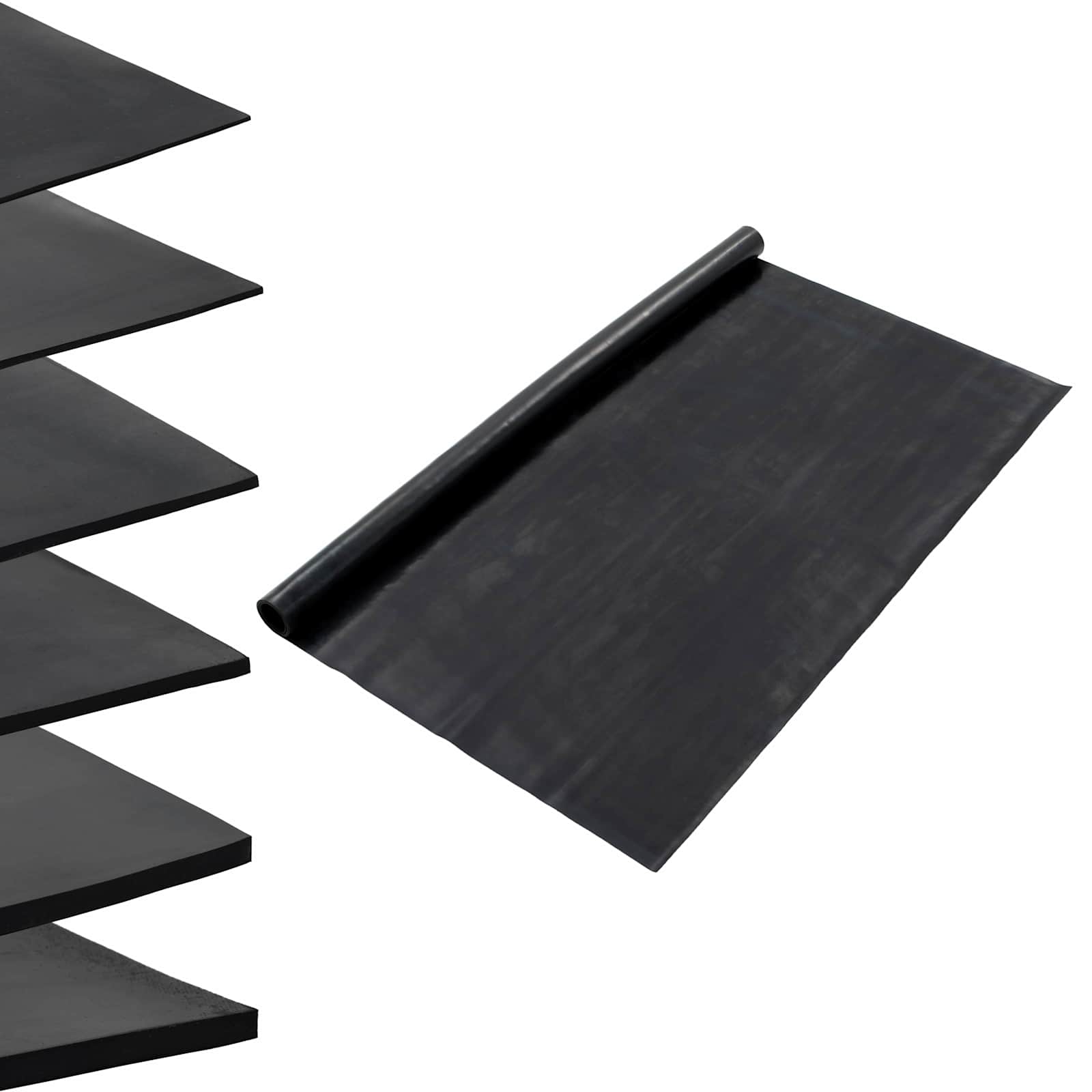 Vloermat Zwart 1,2 x 5 m Rubber image 2