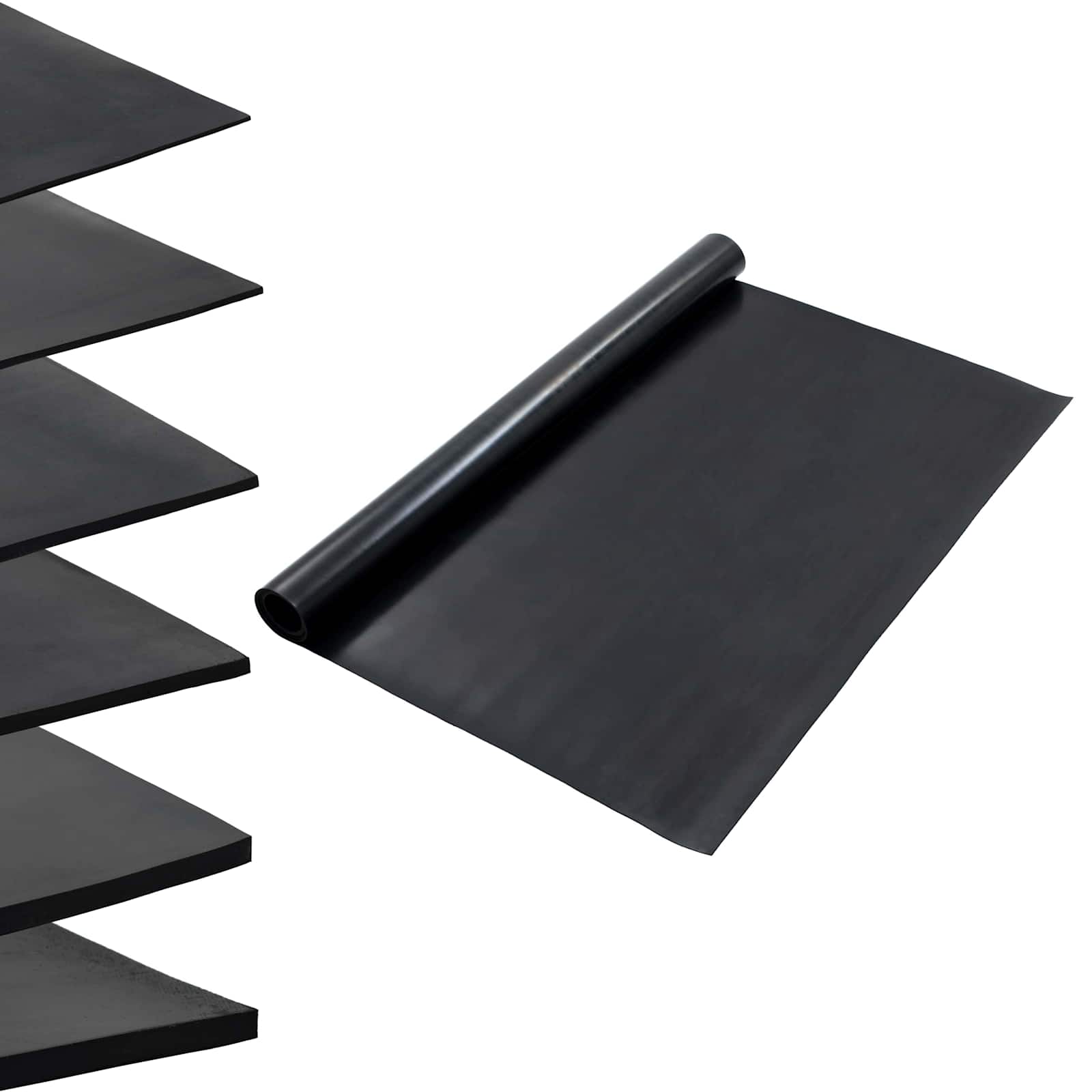 Vloermat Zwart 1,2 x 2 m Rubber image 2