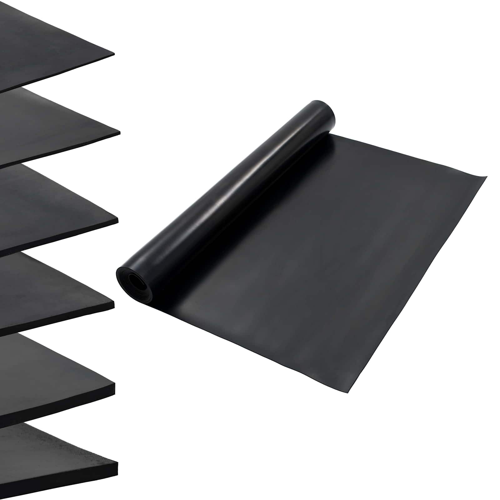 Vloermat Zwart 1,2 x 5 m Rubber image 2