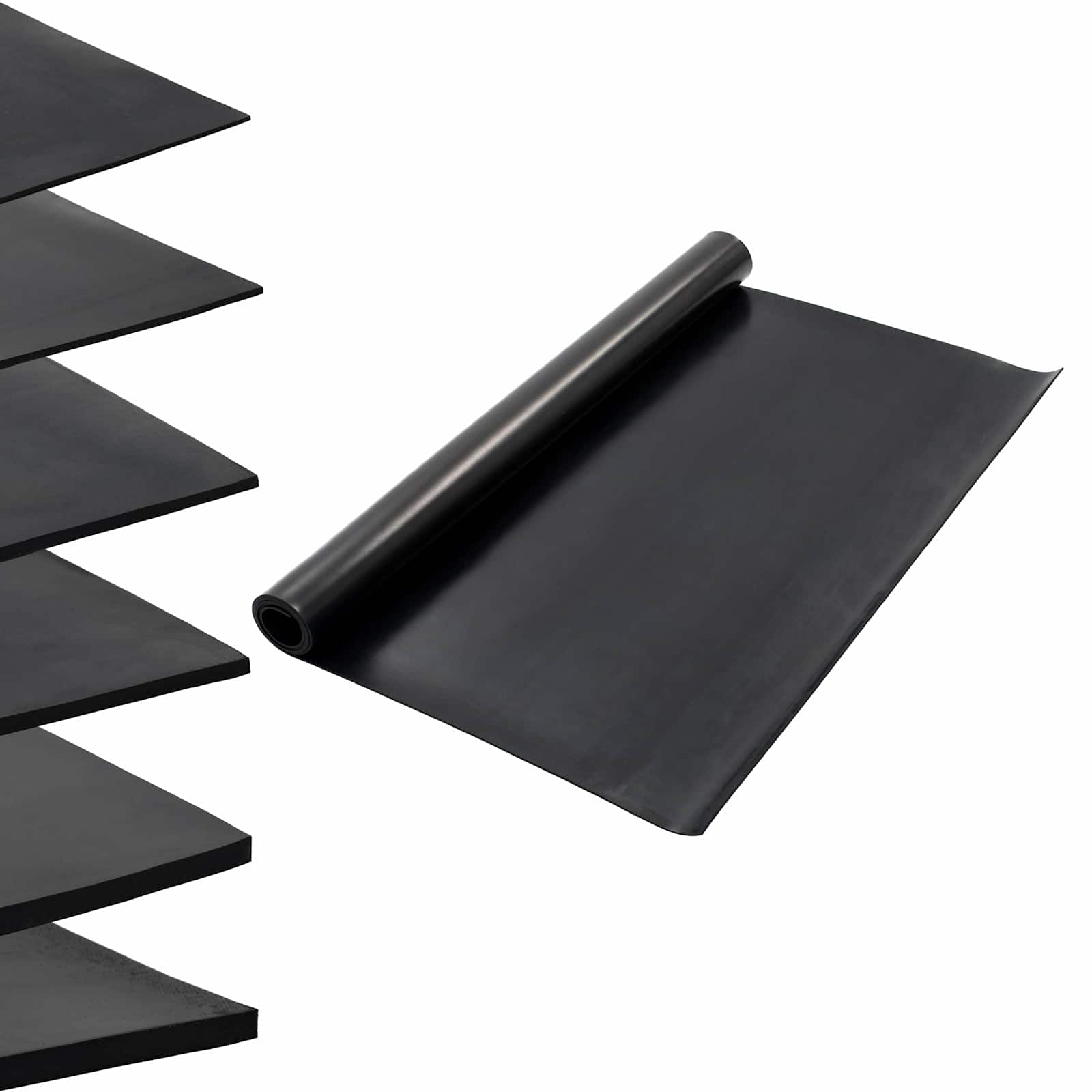 Vloermat Zwart 1,2 x 2 m Rubber image 2