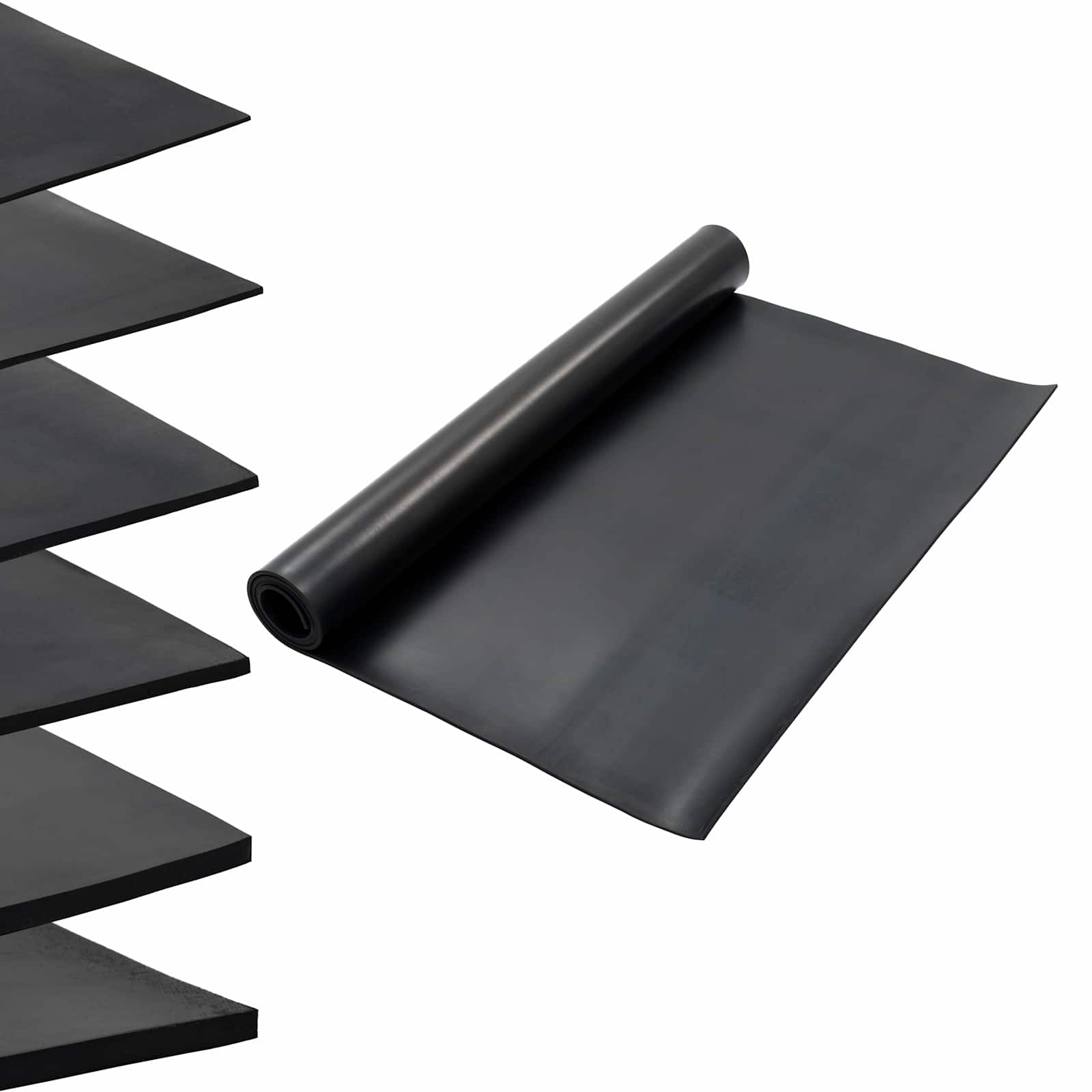 Vloermat Zwart 1,2 x 2 m Rubber image 2