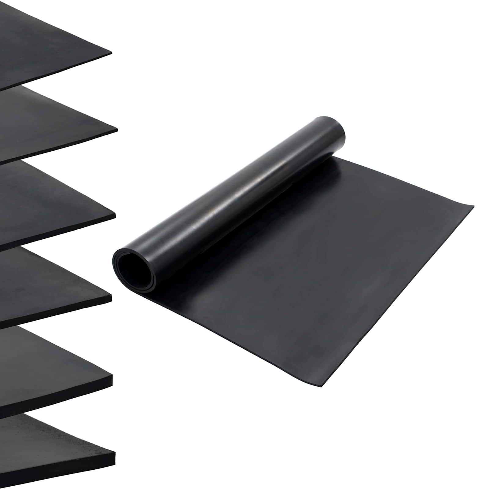 Vloermat Zwart 1,2 x 2 m Rubber image 2