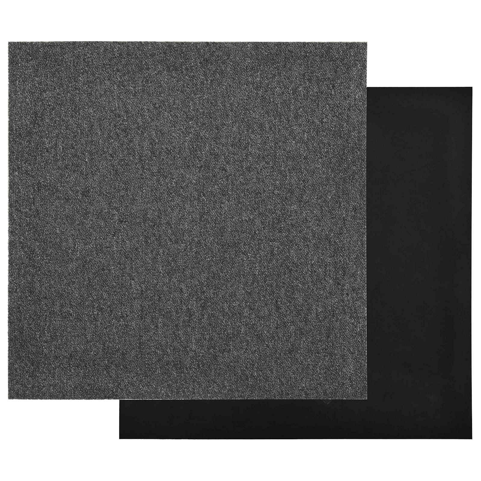 vidaXL Teppich 20 stk. Anthrazit 50 x 50 cm 100% Polypropylen – Bild 3