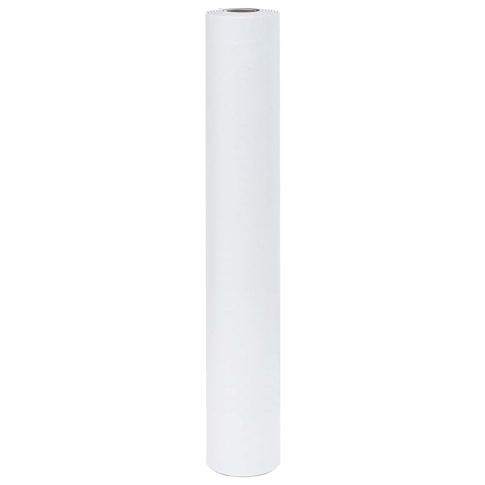 Bootmat Gestreept Lichtgrijs en wit. 240 x 90 cm EVA image 2