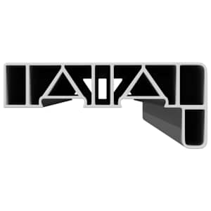 Parapet okna Bílá 80 x 10 x 4,5 cm PVC - obrázek 4