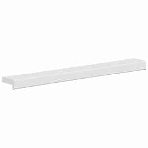 Parapet okna Bílá 100 x 10 x 4,5 cm PVC - obrázek 3
