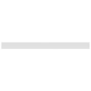 vidaXL Akna aluskate Valge 140 x 15 x 4,5 cm PVC