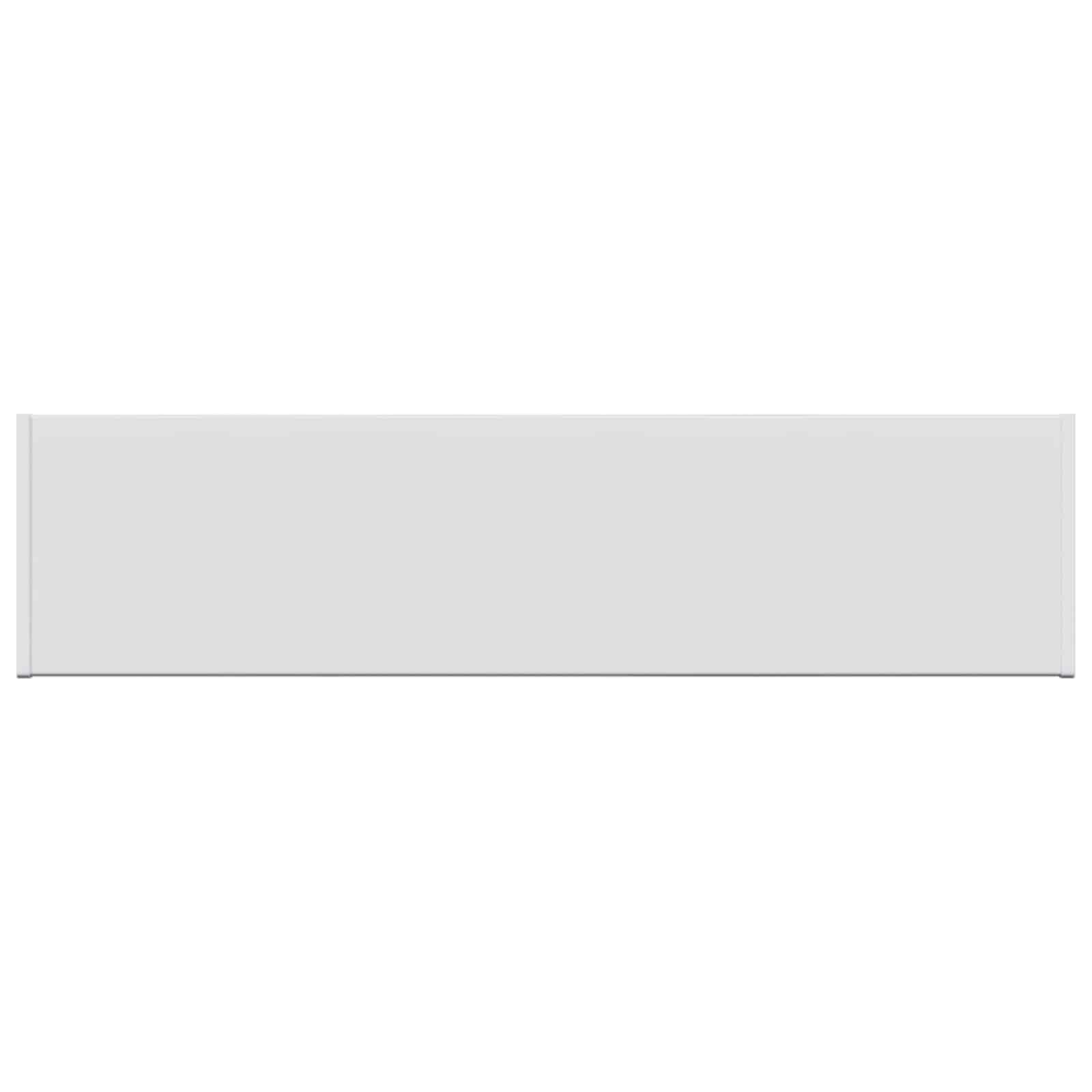 Raamsokkel Wit 80 x 20 x 4,5 cm PVC image 2