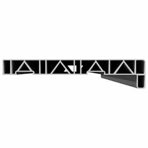 Parapet okna Bílá 140 x 20 x 4,5 cm PVC - obrázek 4