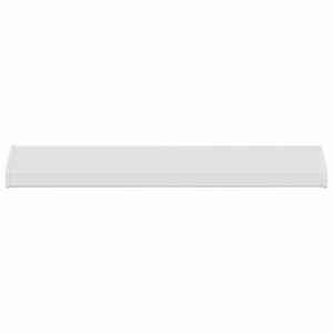Parapet okna Bílá 60 x 25 x 4,5 cm PVC - obrázek 5
