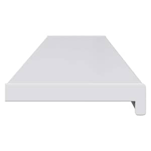Parapet okna Bílá 120 x 25 x 4,5 cm PVC - obrázek 6