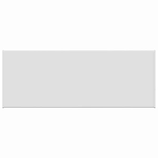 vidaXL Akna aluskate Valge 100 x 35 x 4,5 cm PVC