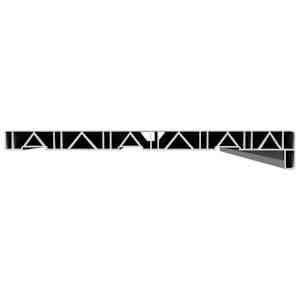 Parapet okna Bílá 120 x 35 x 4,5 cm PVC - obrázek 4
