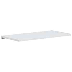 Parapet okna Bílá 60 x 40 x 4,5 cm PVC - obrázek 7