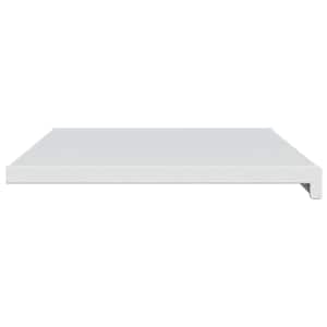 Parapet okna Bílá 100 x 40 x 4,5 cm PVC - obrázek 6