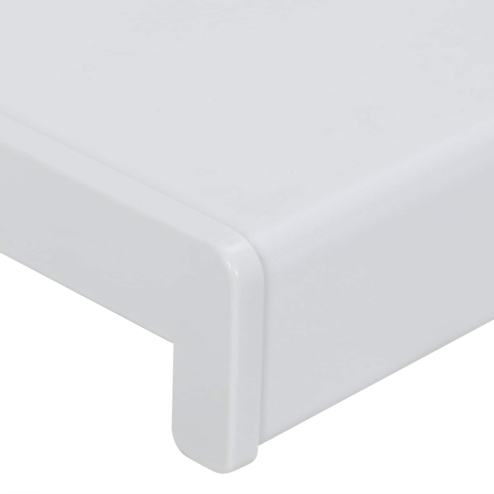 Raamsokkel Wit 120 x 40 x 4,5 cm PVC image 9
