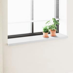 Parapet okna Bílá 120 x 40 x 4,5 cm PVC - obrázek 1