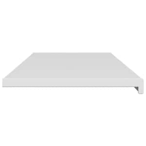 Parapet okna Bílá 120 x 40 x 4,5 cm PVC - obrázek 6