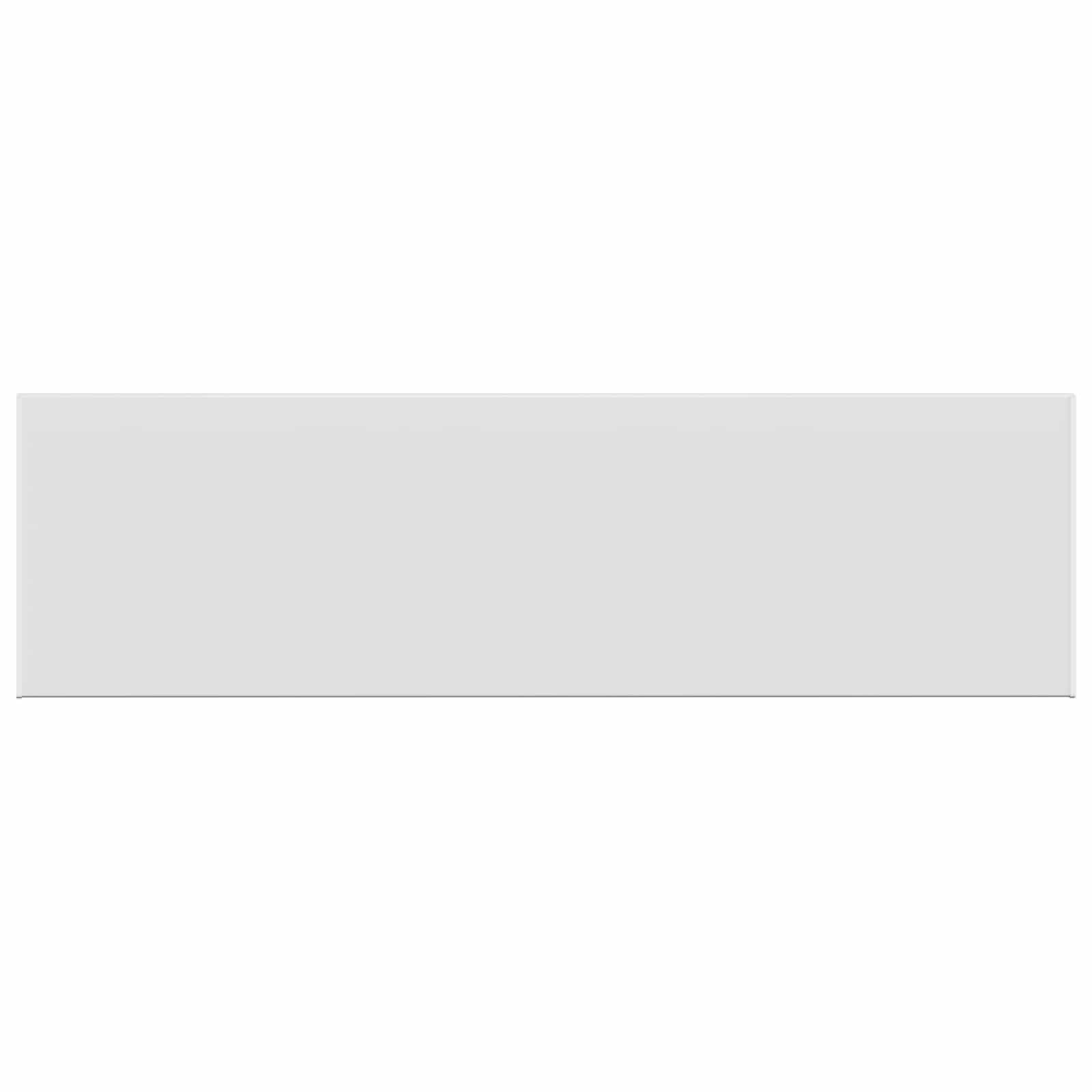 Raamsokkel Wit 120 x 40 x 4,5 cm PVC image 2