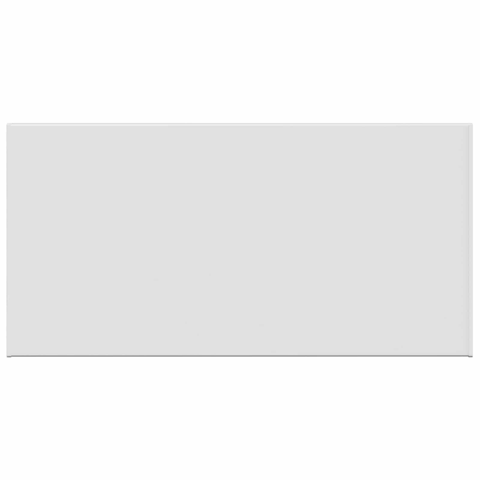 Raamsokkel Wit 80 x 45 x 4,5 cm PVC image 2