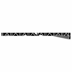 Parapet okna Bílá 140 x 45 x 4,5 cm PVC - obrázek 4