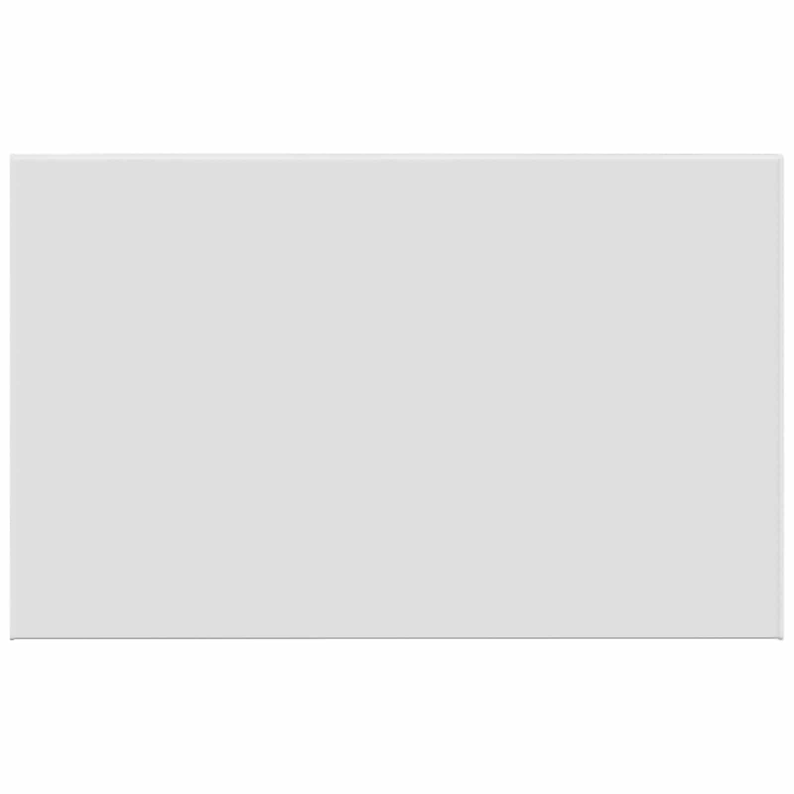 Raamsokkel Wit 80 x 50 x 4,5 cm PVC image 2