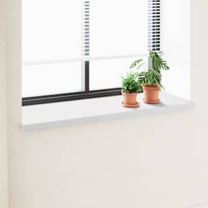 Parapet okna Bílá 160 x 50 x 4,5 cm PVC - obrázek 1