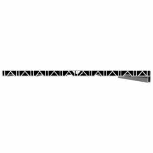 Parapet okna Bílá 160 x 50 x 4,5 cm PVC - obrázek 4