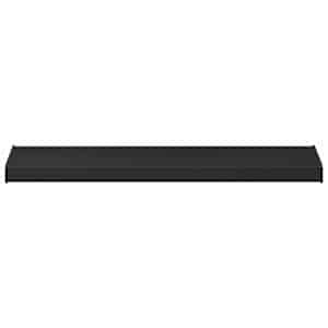 Parapet okna Černý s dřevěnou strukturou 60 x 30 x 4,5 cm PVC - obrázek 3