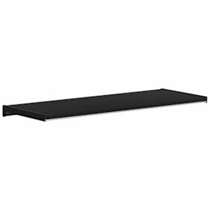 Parapet okna Černý s dřevěnou strukturou 100 x 30 x 4,5 cm PVC - obrázek 6