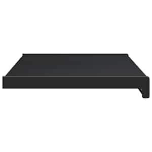Parapet okna Černý s dřevěnou strukturou 100 x 30 x 4,5 cm PVC - obrázek 4