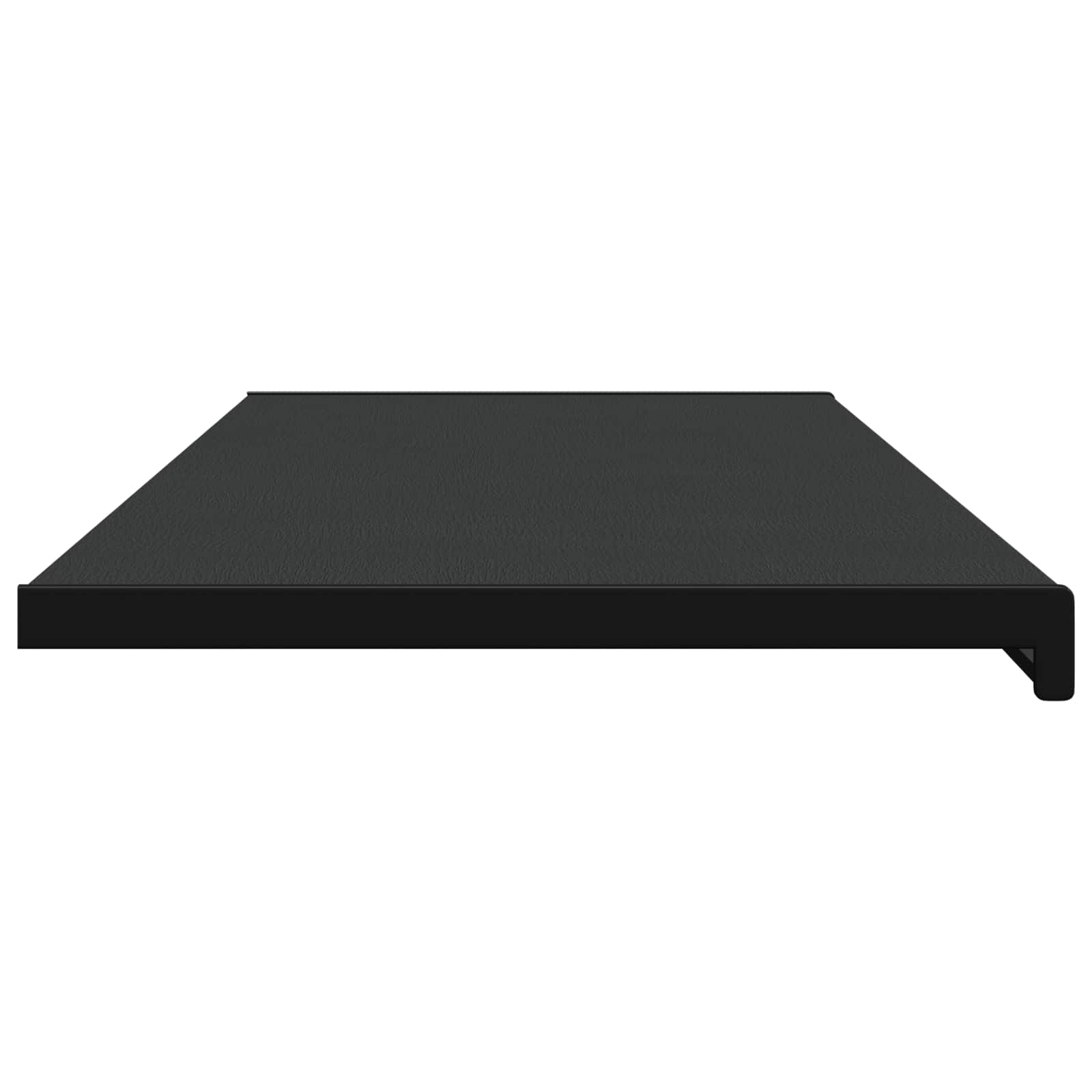 Raamsokkel Zwart met houten nerf 140 x 40 x 4,5 cm PVC image 6
