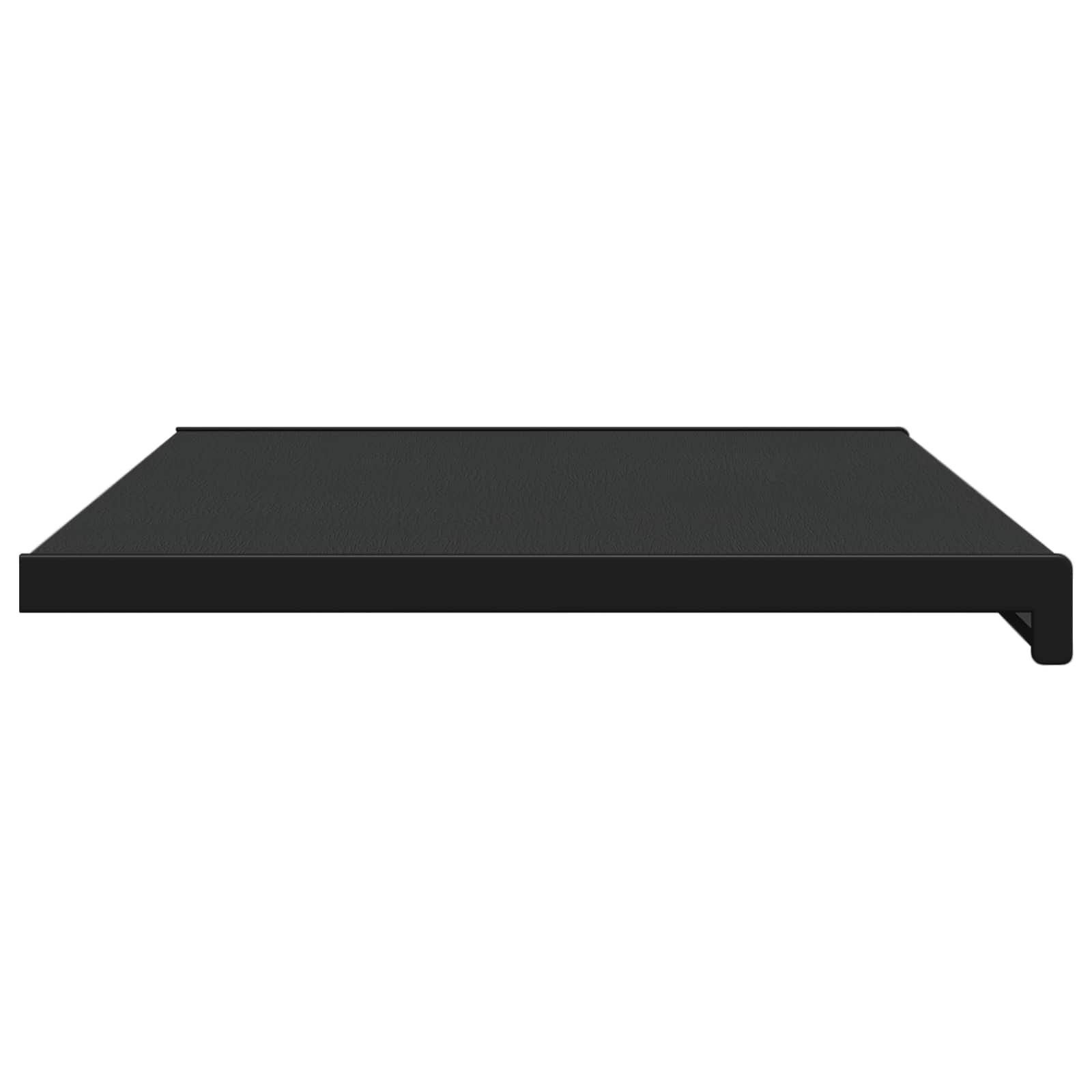 Raamsokkel Zwart met houten nerf 60 x 45 x 4,5 cm PVC image 6