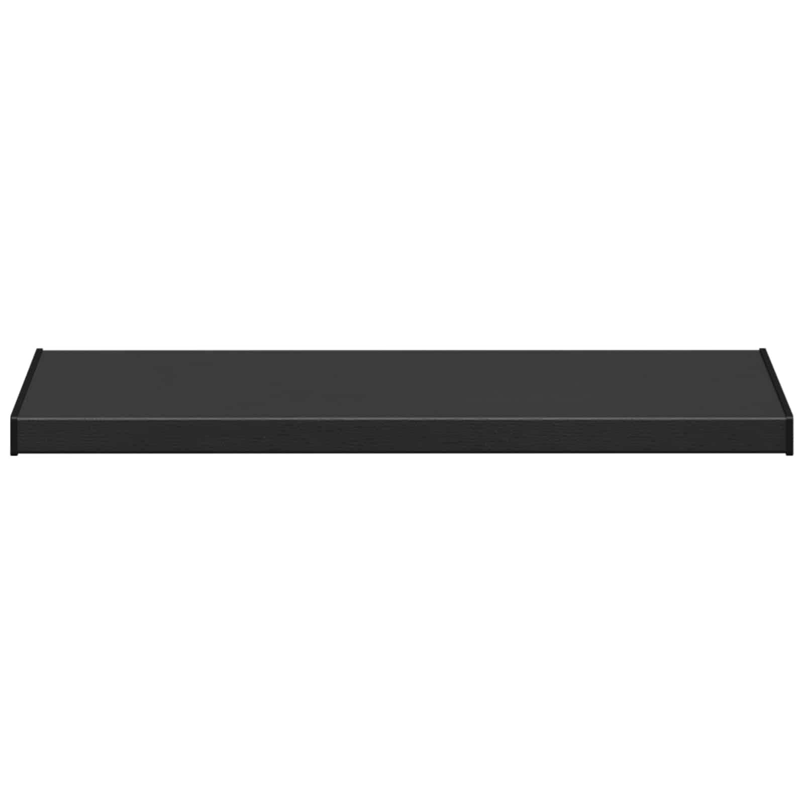 Raamsokkel Zwart met houten nerf 100 x 45 x 4,5 cm PVC image 5
