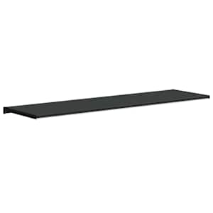 Parapet okna Černý s dřevěnou strukturou 160 x 45 x 4,5 cm PVC - obrázek 7