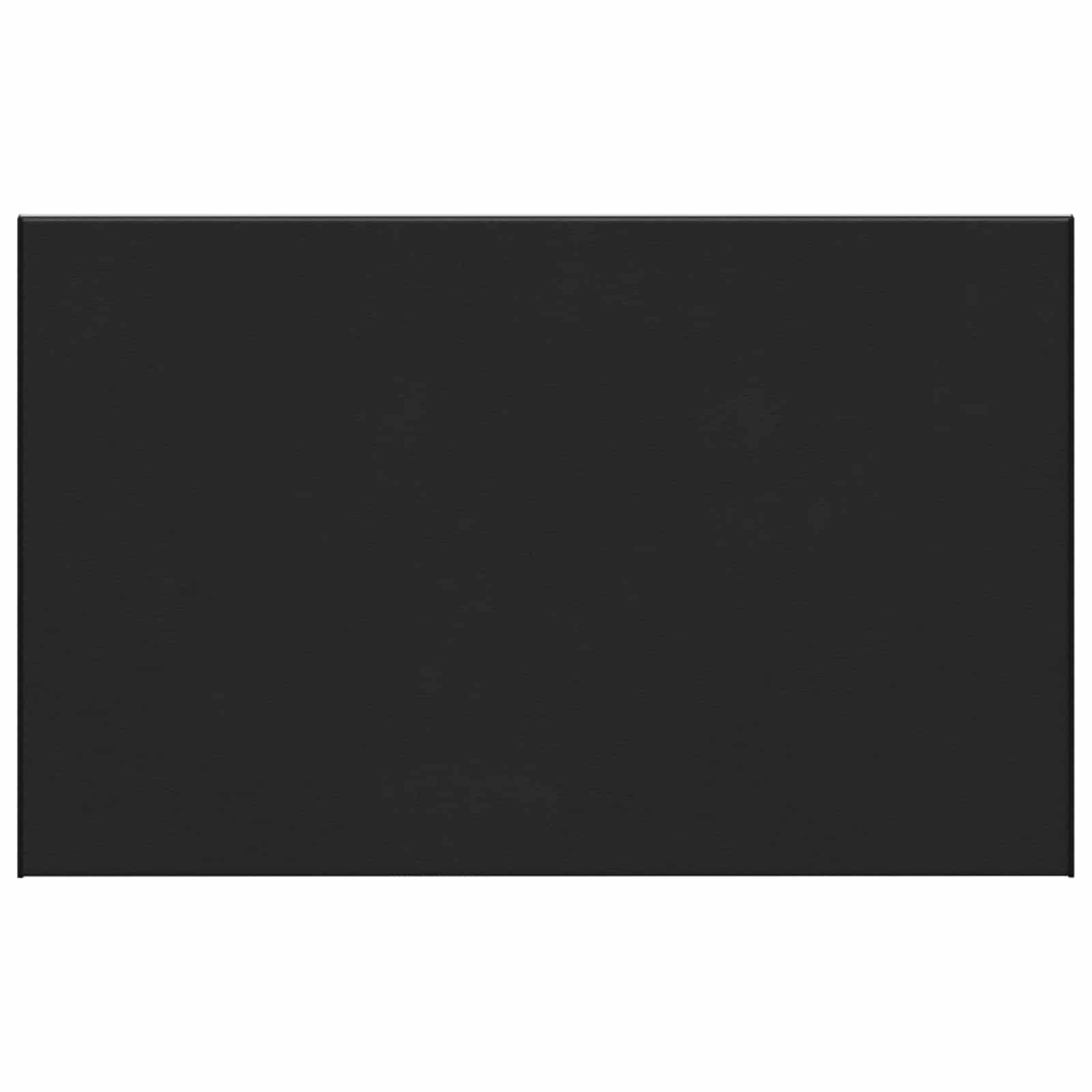 Raamsokkel Zwart met houten nerf 80 x 50 x 4,5 cm PVC image 2