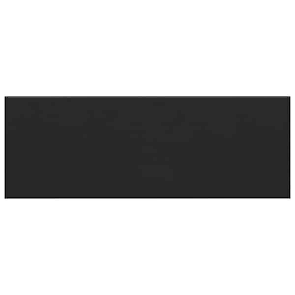vidaXL Akna aluskate Musta puidu mustriga 120 x 50 x 4,5 cm PVC