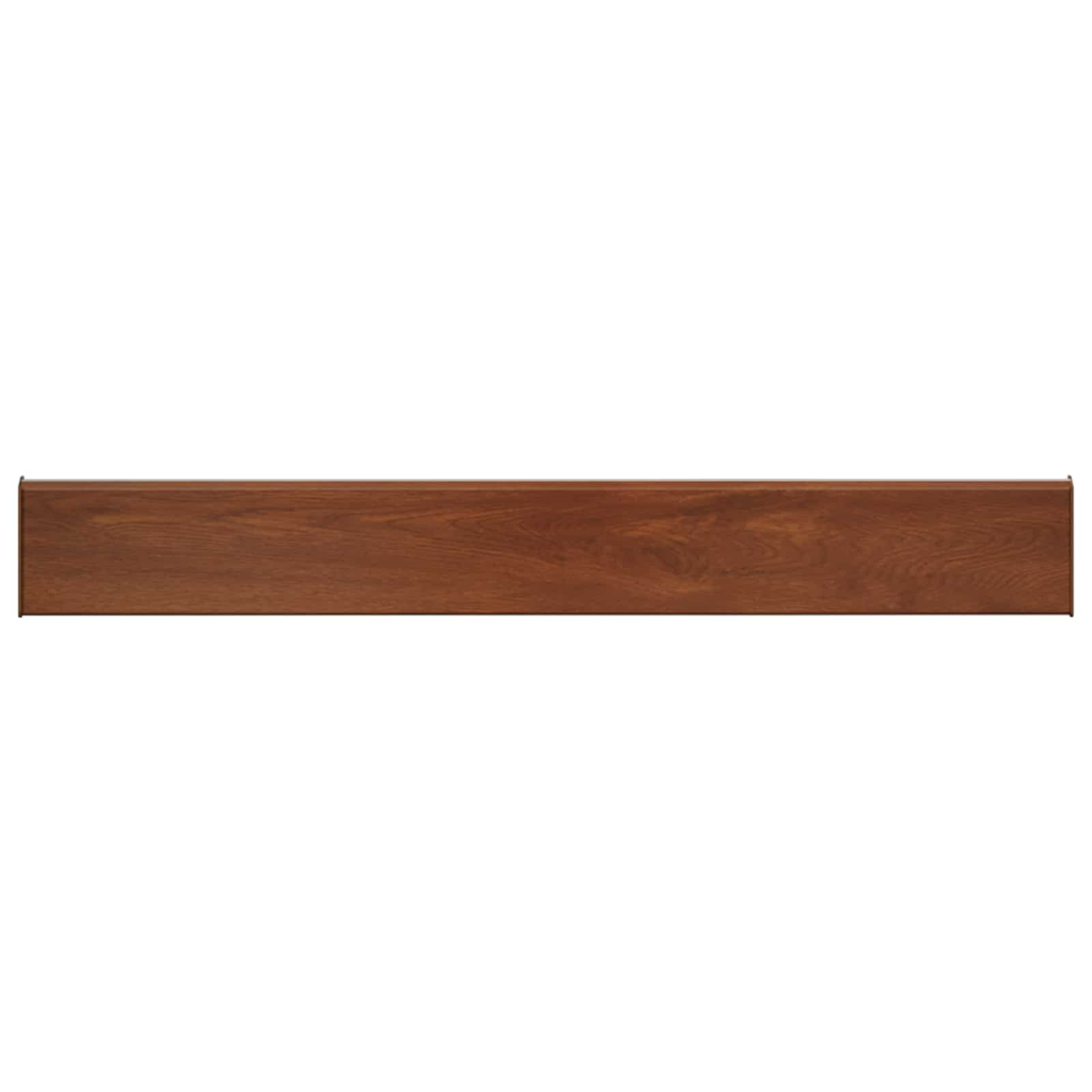Raamsokkel Bruin hout 80 x 10 x 4,5 cm PVC image 2