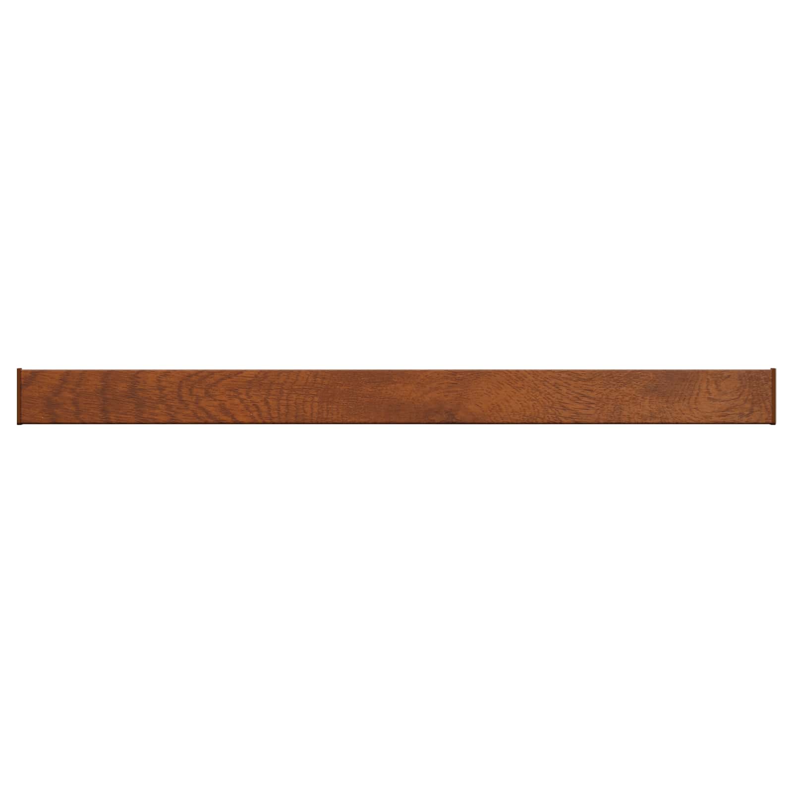 Raamsokkel Bruin hout 120 x 10 x 4,5 cm PVC image 2