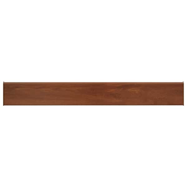 vidaXL Akna aluskate Pruun puit 60 x 15 x 4,5 cm PVC