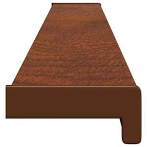Parapet okna Hnědé dřevo 160 x 15 x 4,5 cm PVC - obrázek 6