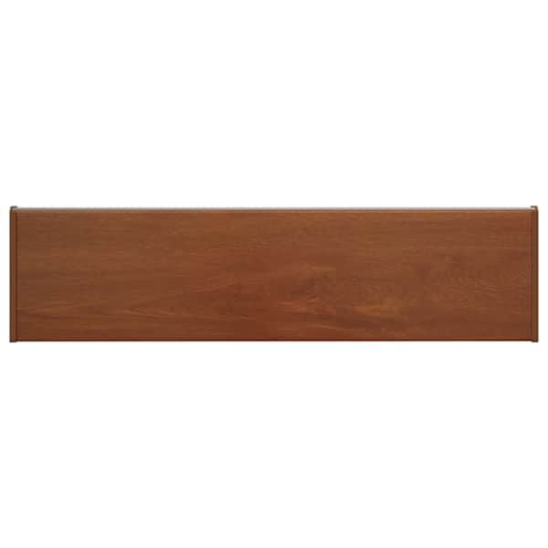 vidaXL Akna aluskate Pruun puit 80 x 20 x 4,5 cm PVC