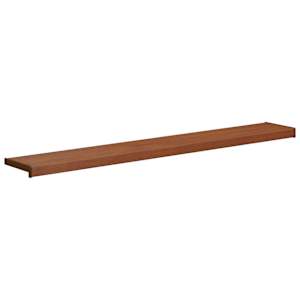 Parapet okna Hnědé dřevo 140 x 20 x 4,5 cm PVC - obrázek 3